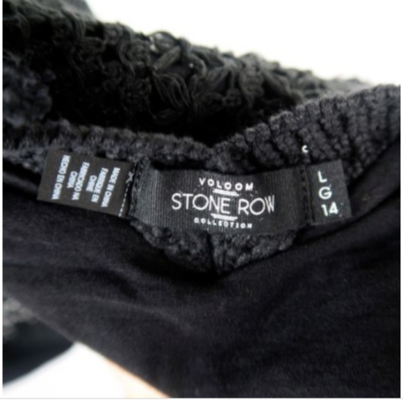 Volcom Cocoknit Crochet Sweater Dress L - Picture 4 of 7